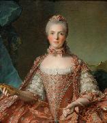 Jjean-Marc nattier Madame Adelaide de France Tying Knots oil painting artist